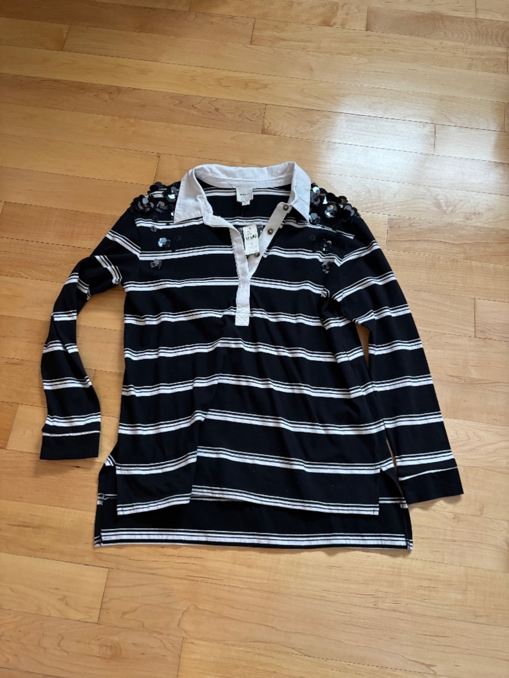 Anthropologie Maeve It Girl Polo